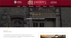 Desktop Screenshot of freddysbistro.com